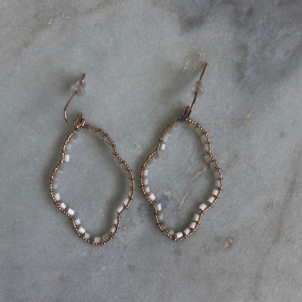Alter’d State, Gold earrings